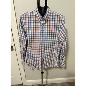 J. Crew Classic Flex Washed Men's Dress Shirt Button Down Sz Medium